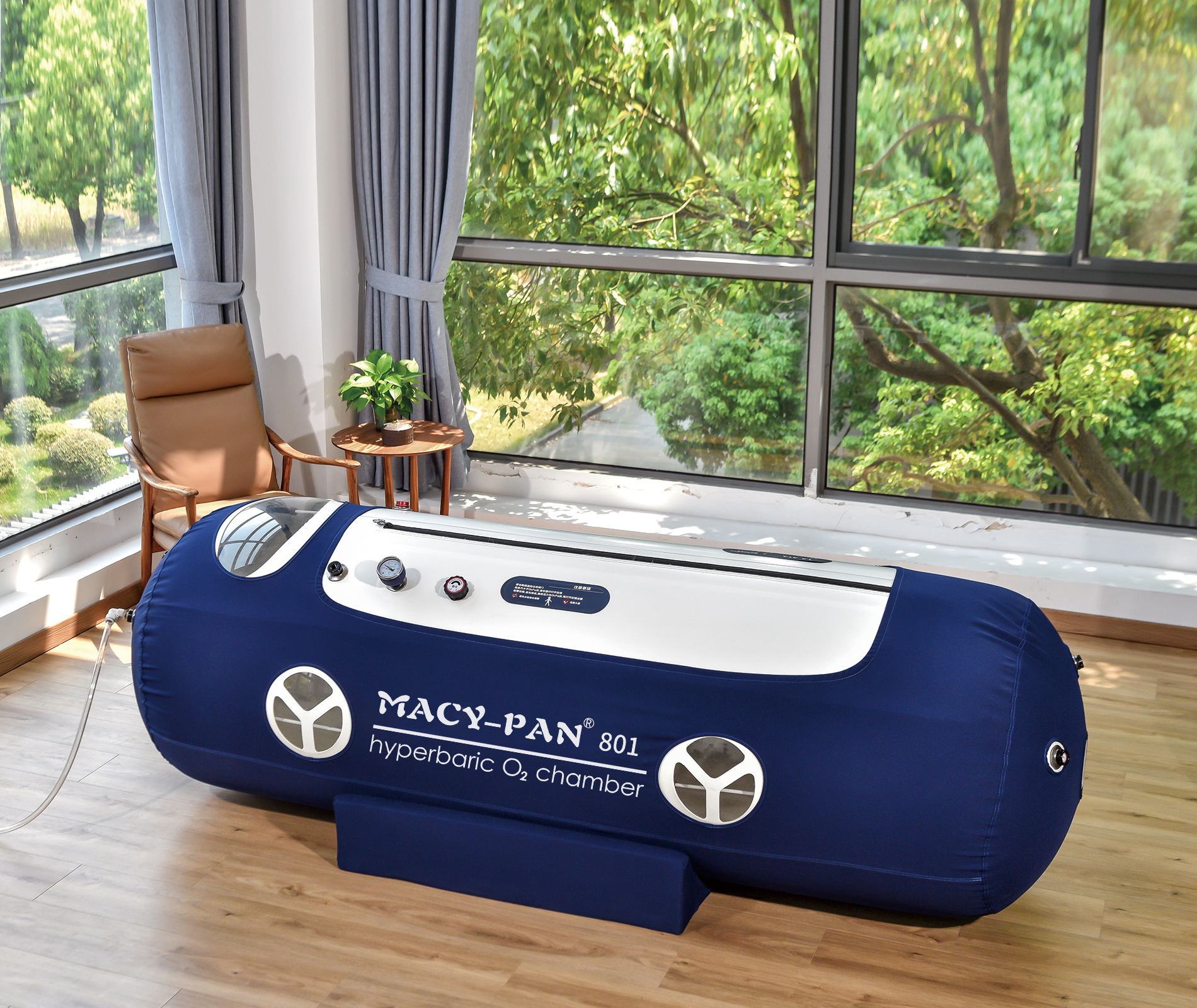 ST801 Lying Type Portable Hyperbaric Oxygen Chamber