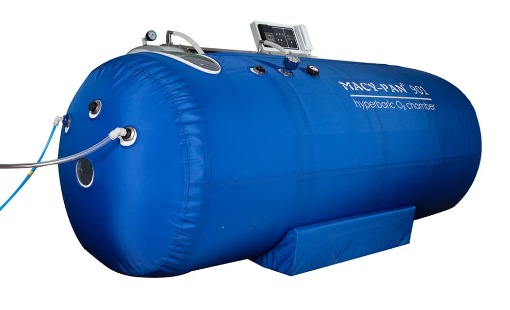 How does solace 210 hyperbaric chamber work to process Barotherapy?