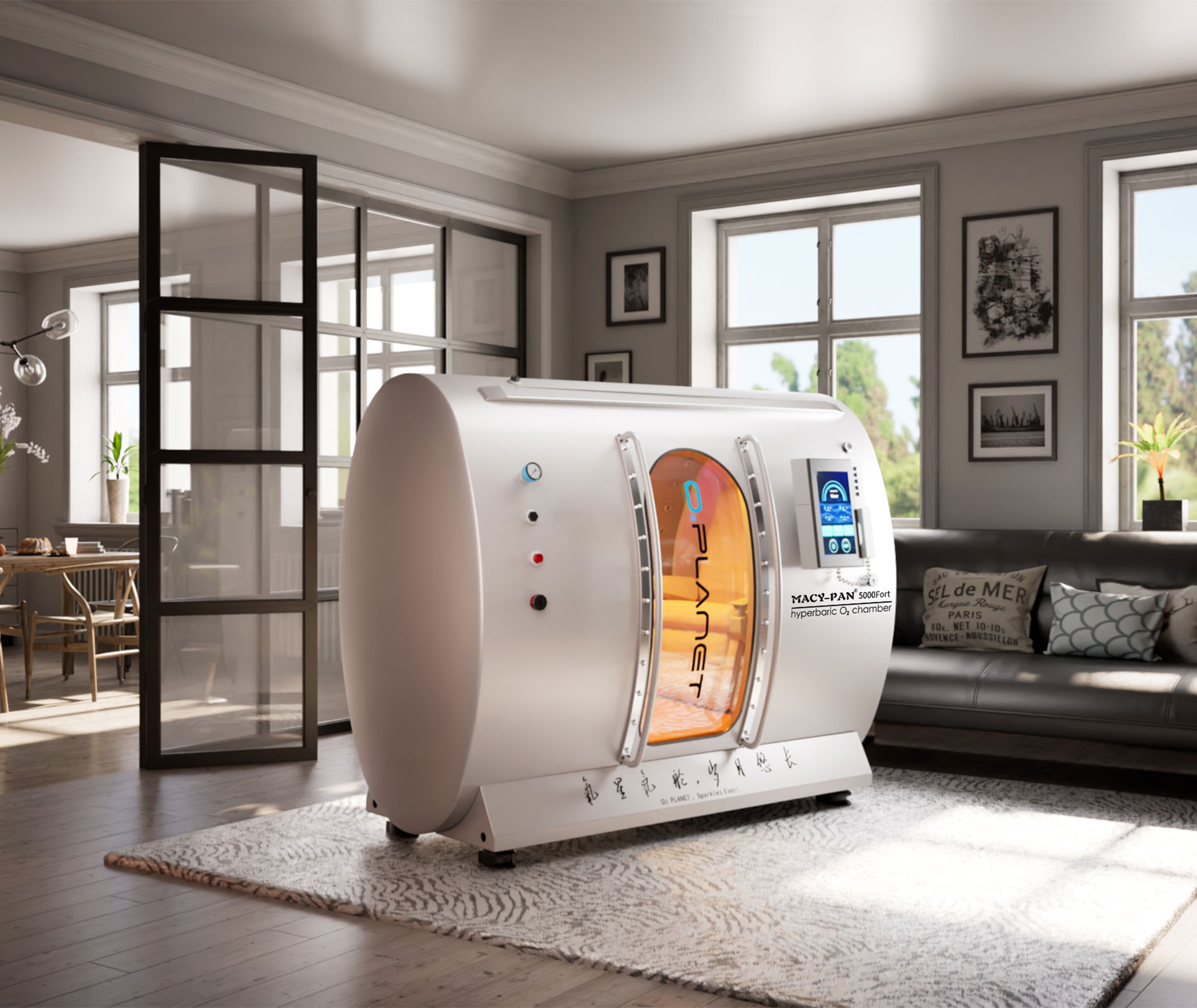 HE5000fort-2.0ATA Multiplace Hyperbaric Chamber